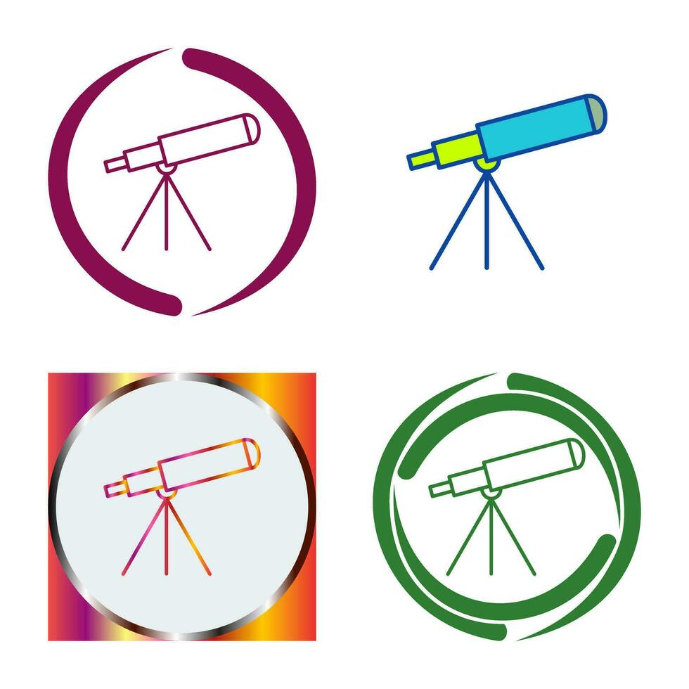 Telescope Vector Icon