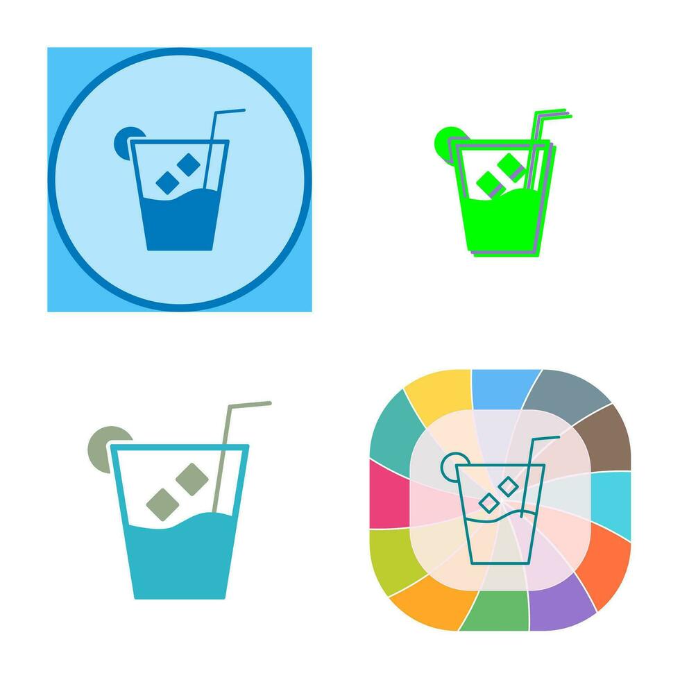 Unique Whiskey Sour Vector Icon