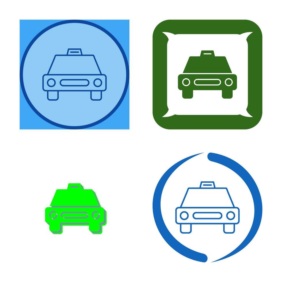 Cab Vector Icon