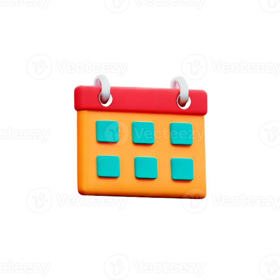 Calendar Date Event AI Generative png