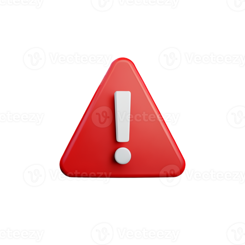 Attention Bell Alert AI Generative png