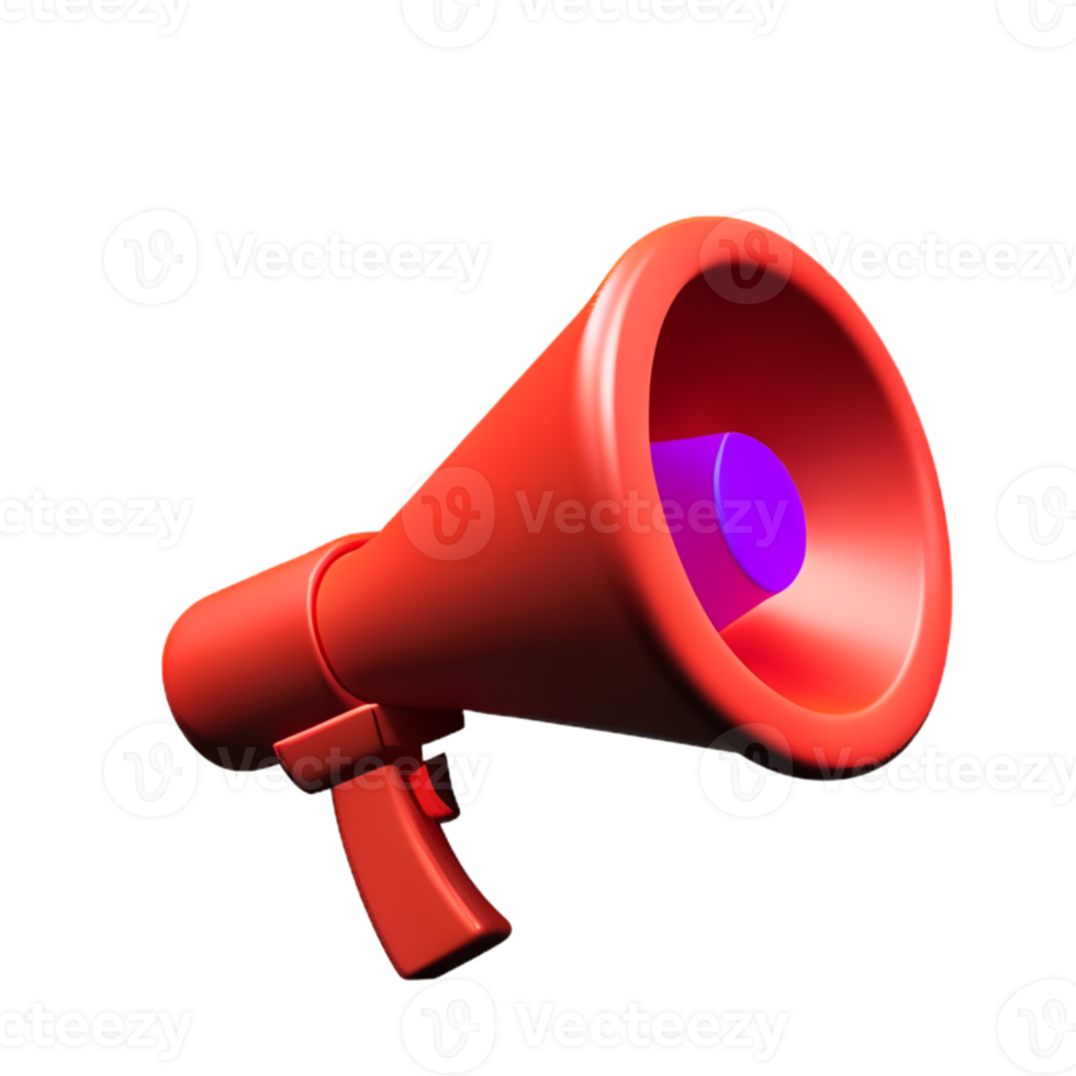 Megaphone Speaker Sound AI Generative 31640948 PNG