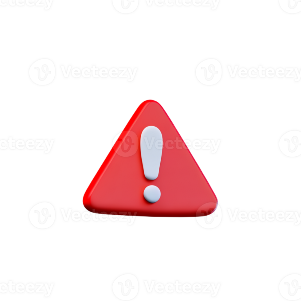 Attention Bell Alert AI Generative png