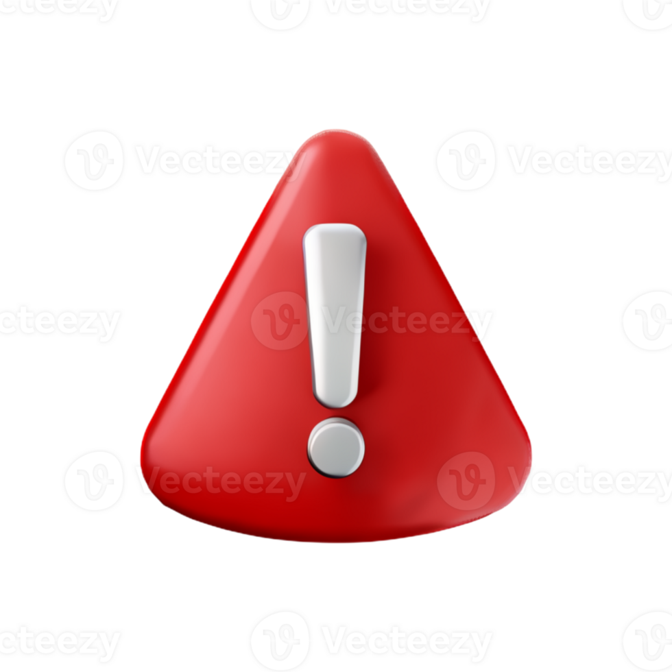 Attention Bell Alert AI Generative png