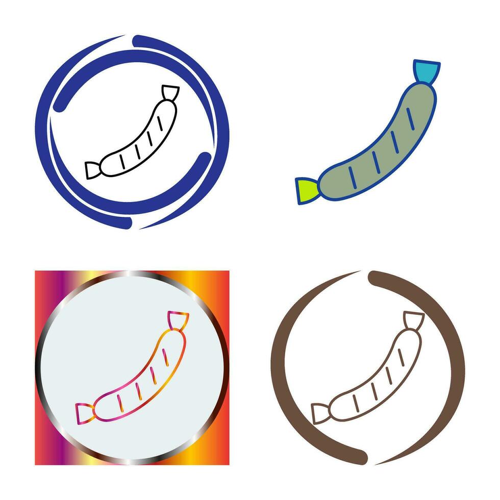 Sausage Vector Icon