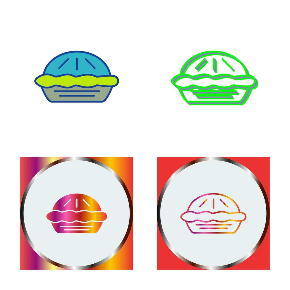 Pie Vector Icon