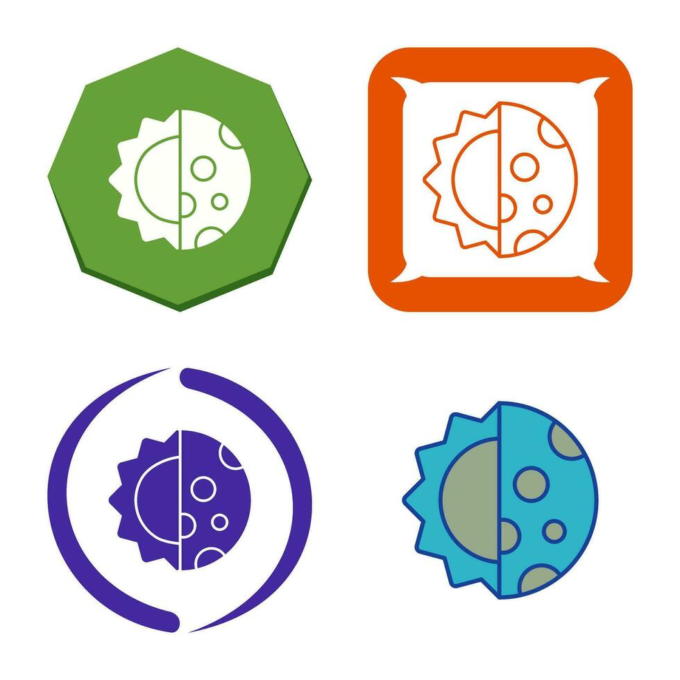 Day And Nigt Vector Icon