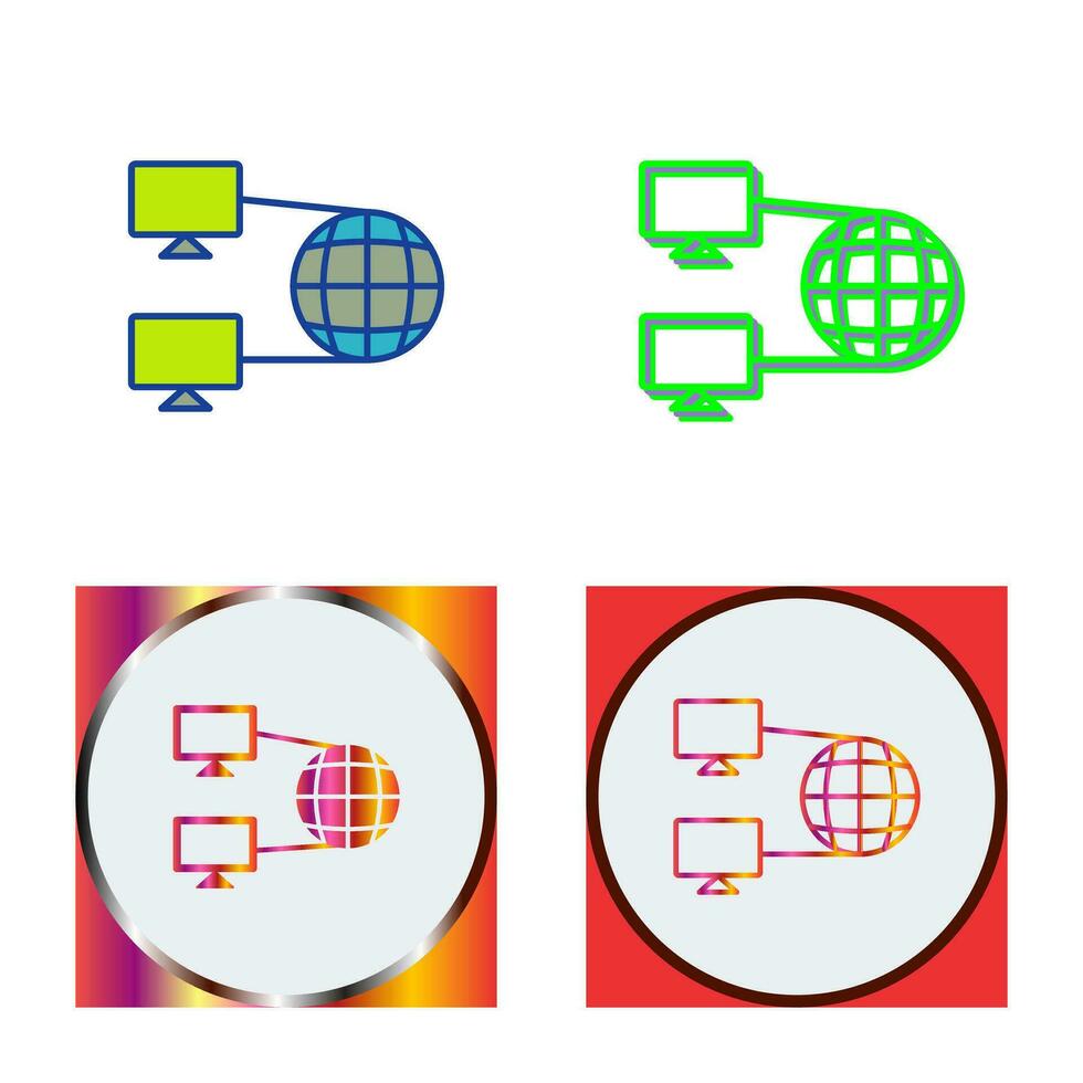 Internet Connectivity Vector Icon