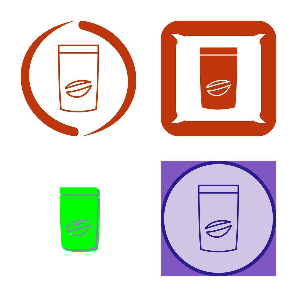 Coffee Bag Vector Icon