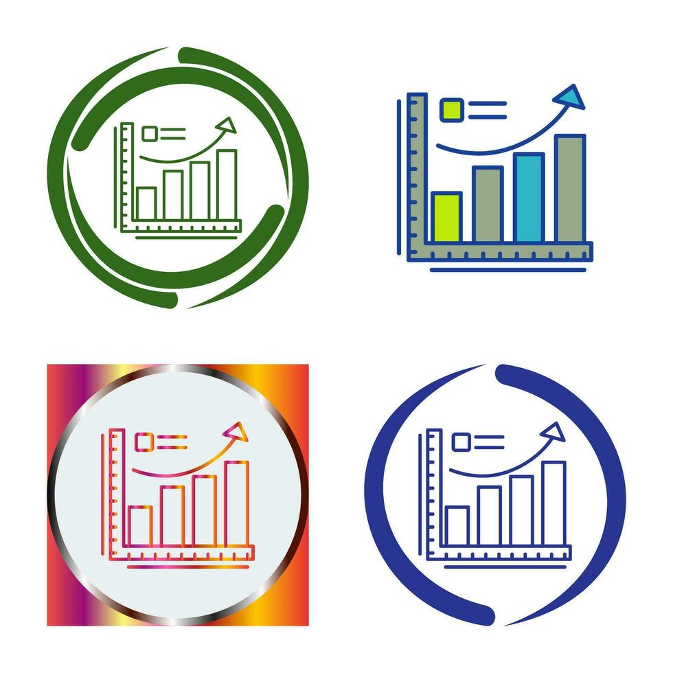 Growth Chart Vector Icon