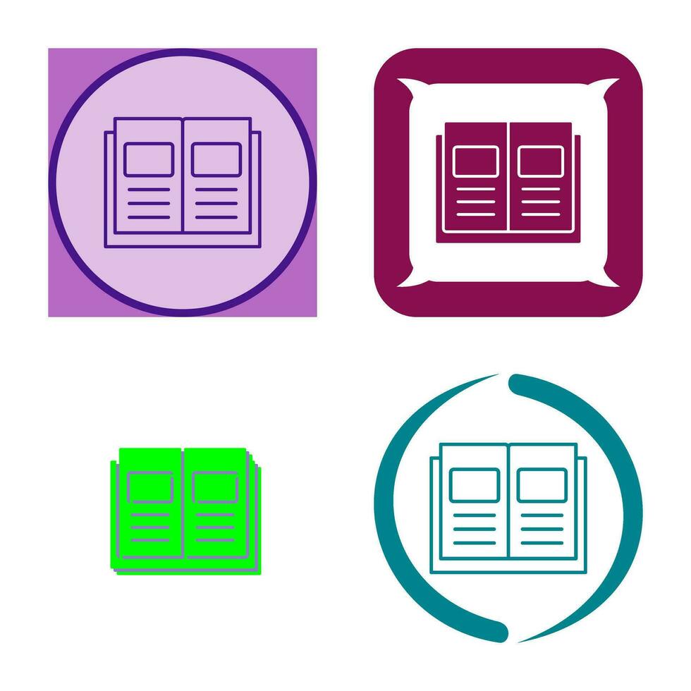 Ebook Vector Icon