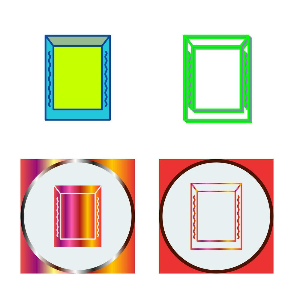 Unique Frame Vector Icon