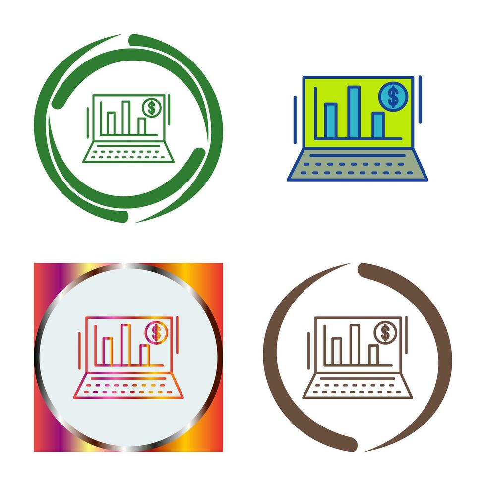 Bar Chart Vector Icon