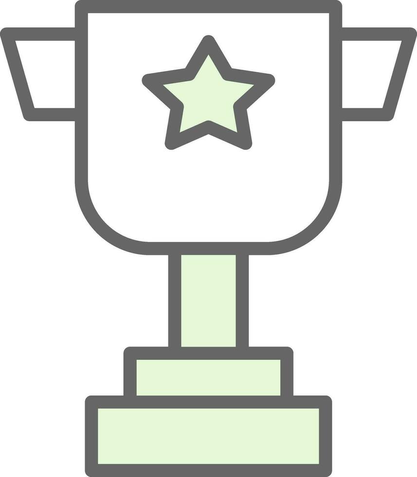 diseño de icono de vector de trofeo