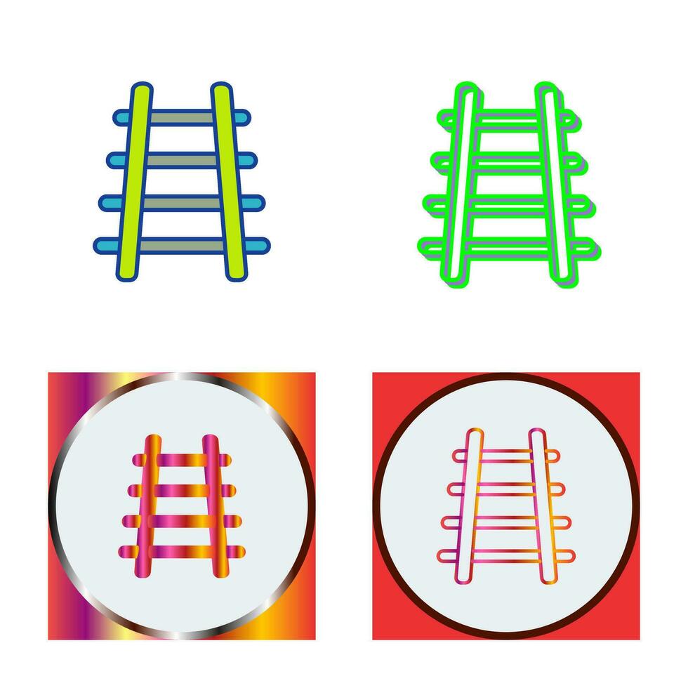 Train Tracks Vector Icon