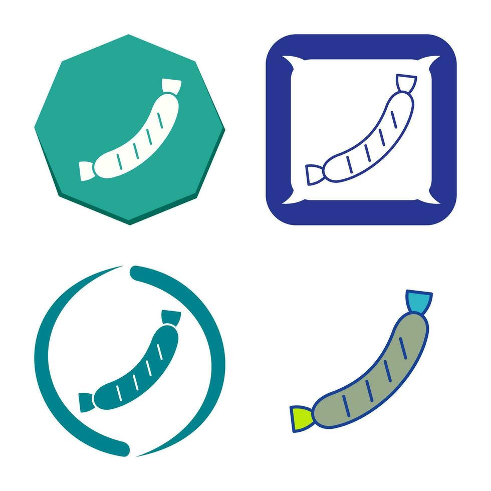 Sausage Vector Icon