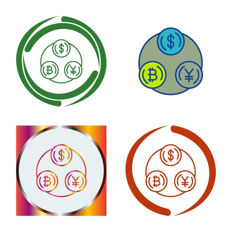 Currency Exchange Vector Icon