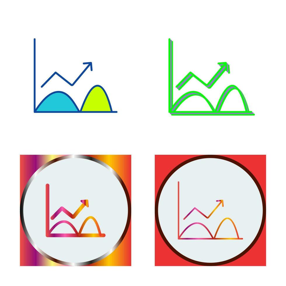 Trend in Graph Vector Icon