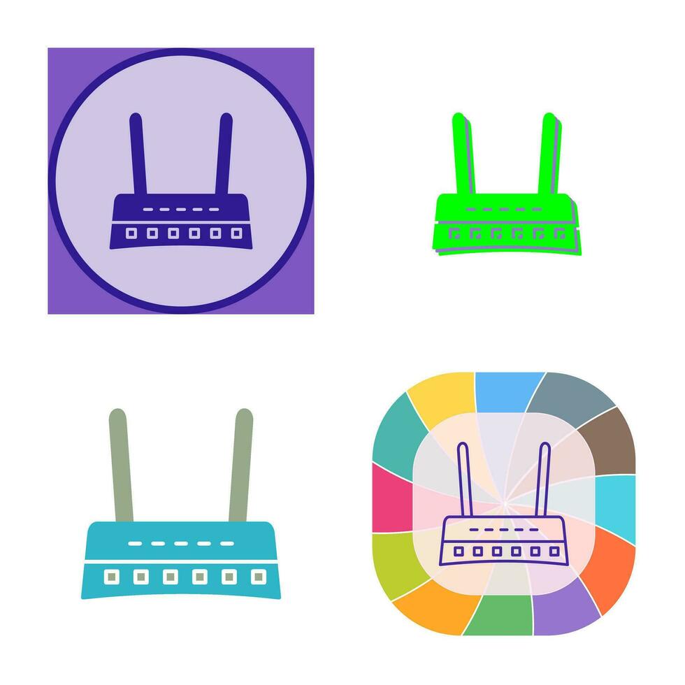 Router Vector Icon