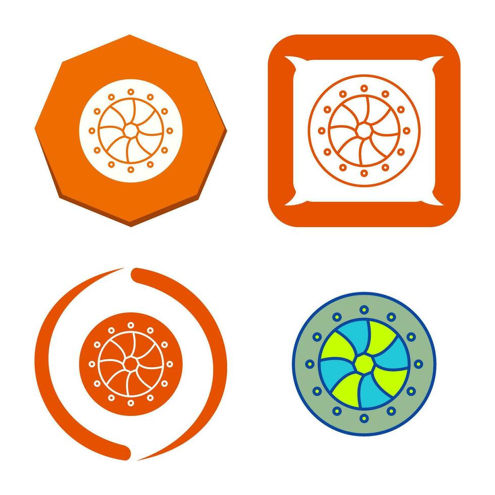 Unique Optical Diaphram Vector Icon