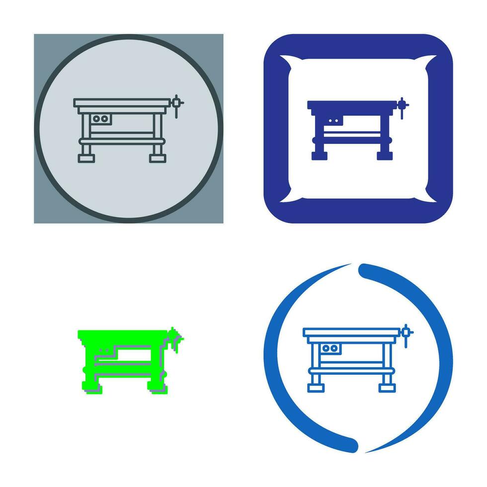 Work Bench Vector Icon