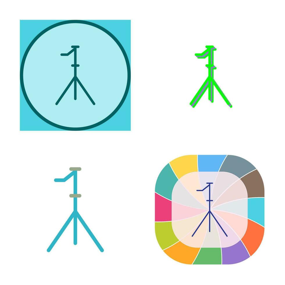 Unique Stand Vector Icon