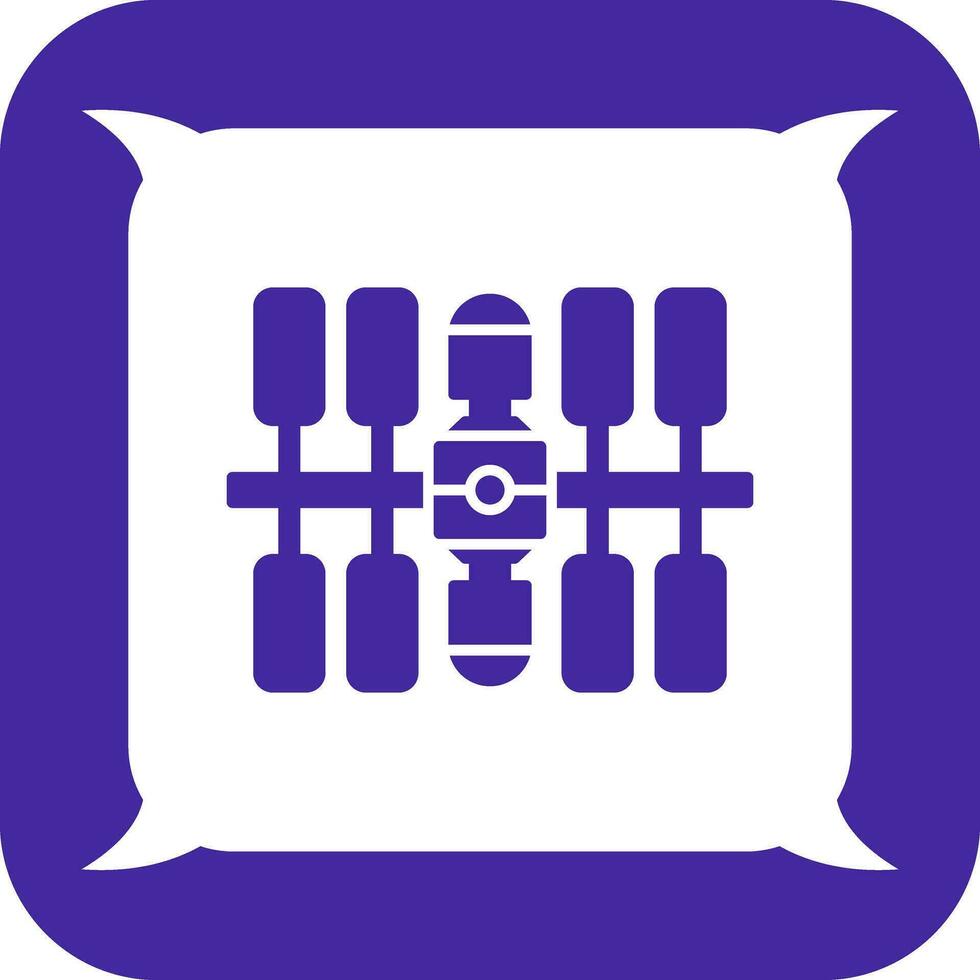 Space Station Vector Icon