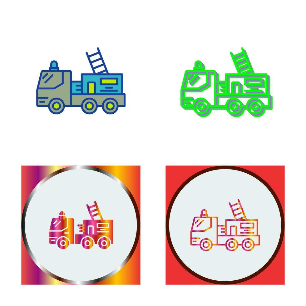 Fire Truck Vector Icon