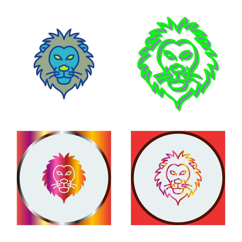 Lion Vector Icon