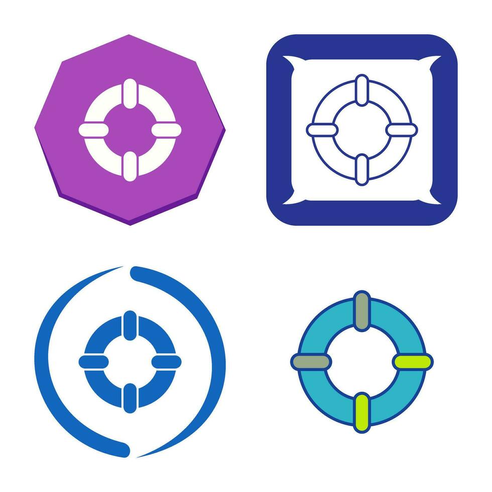 Life Saver Vector Icon
