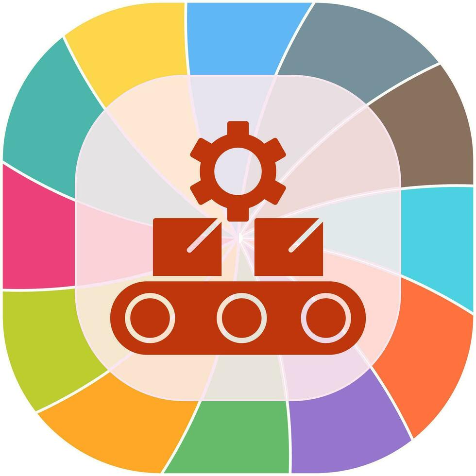 Conveyor Belt Vector Icon