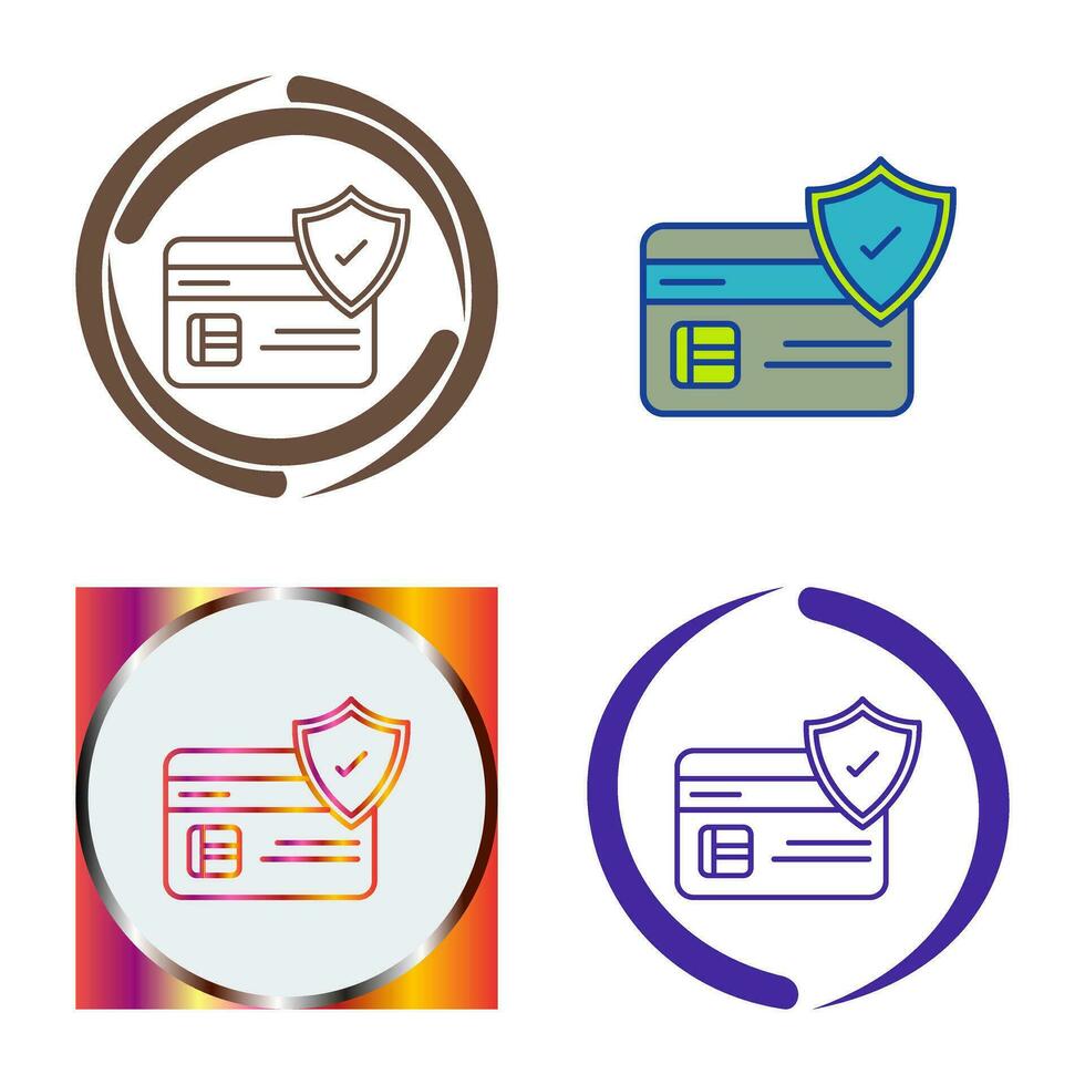 Card Protection Vector Icon