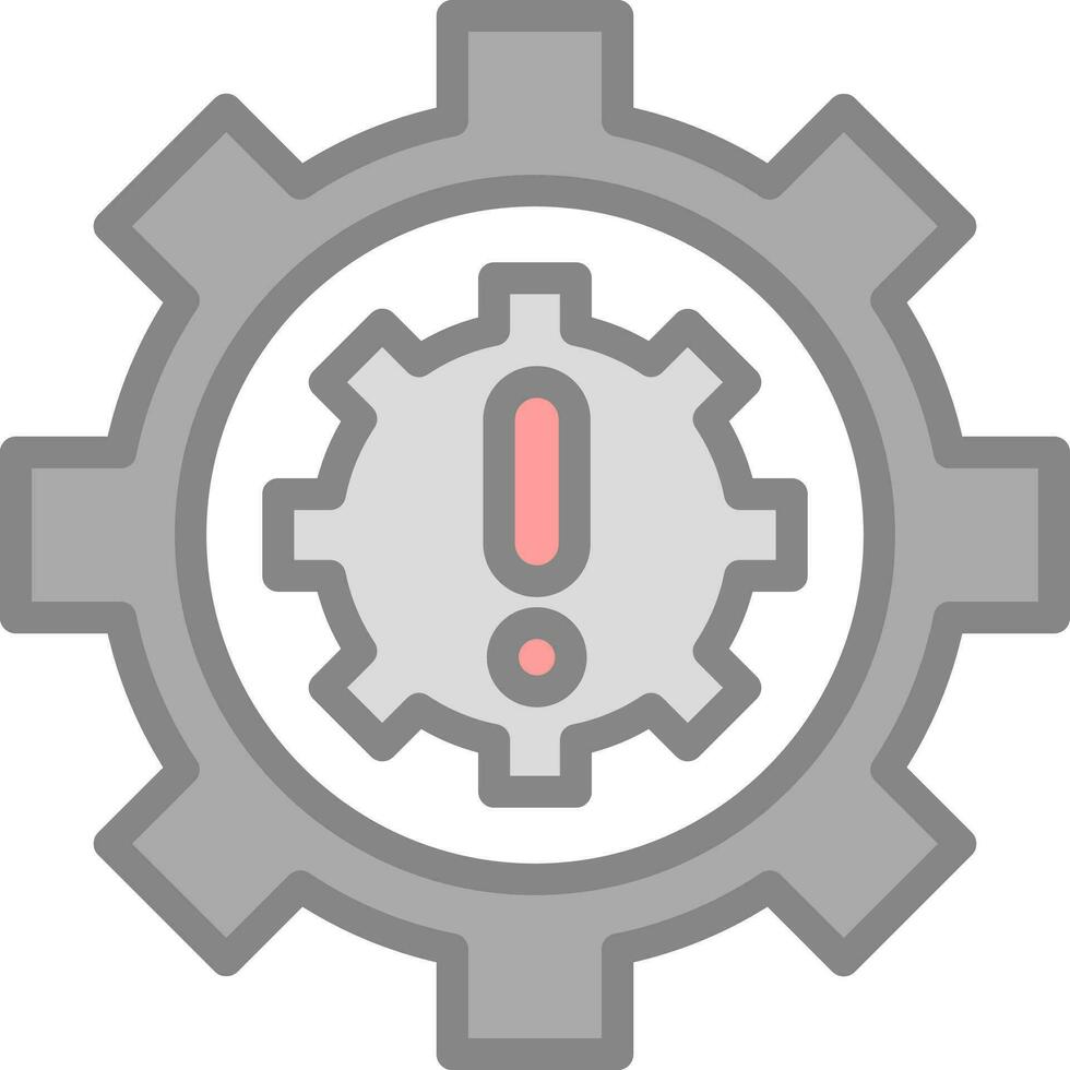 Automation Disruption Vector Icon Design