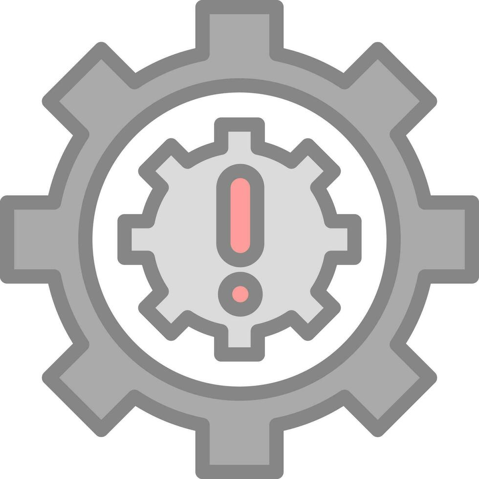 Automation Disruption Vector Icon Design