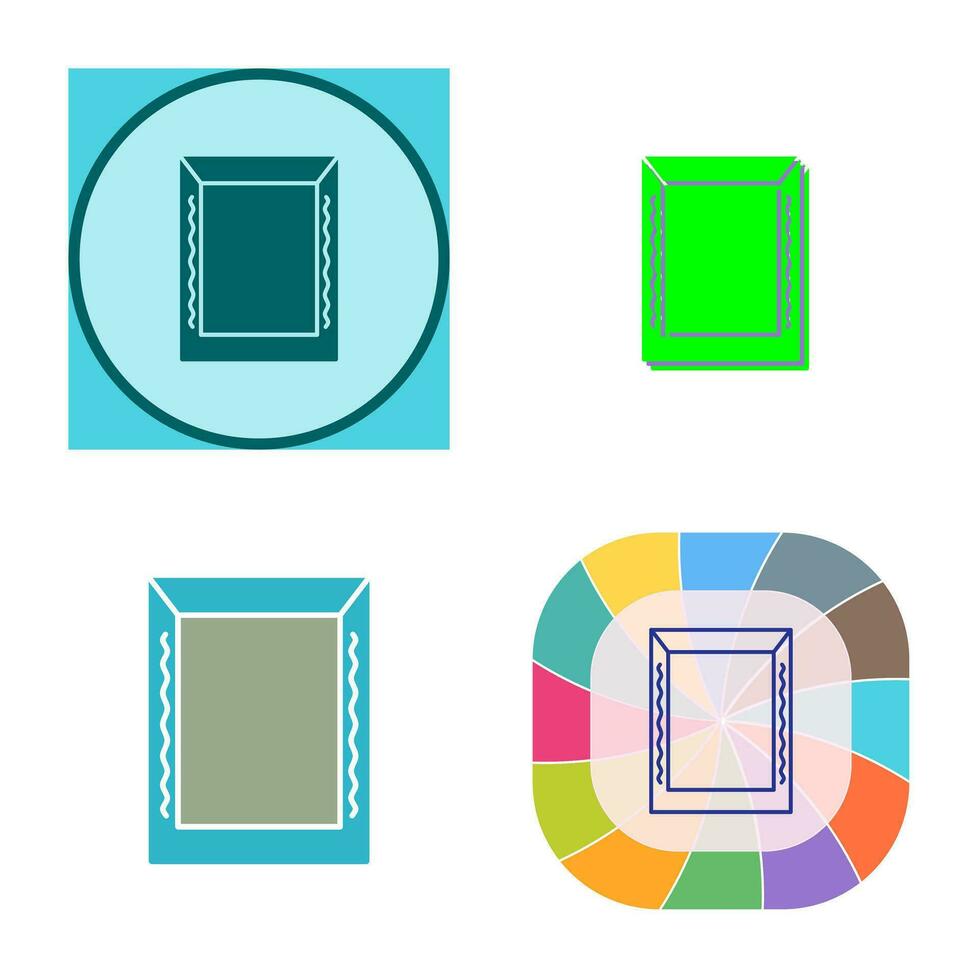 Unique Frame Vector Icon