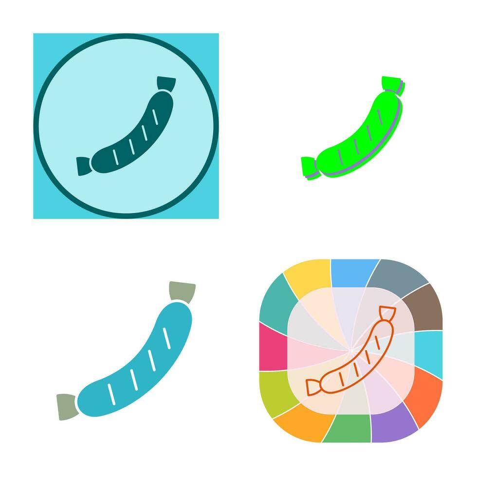 Sausage Vector Icon