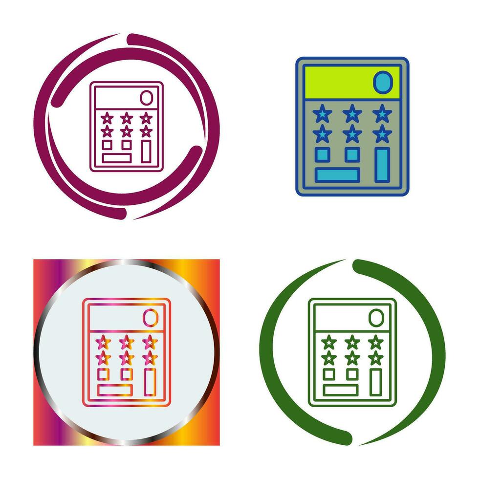 Calculator Vector Icon