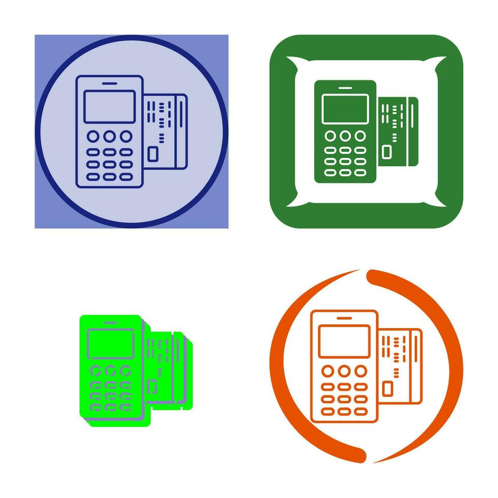 Card Machine Vector Icon