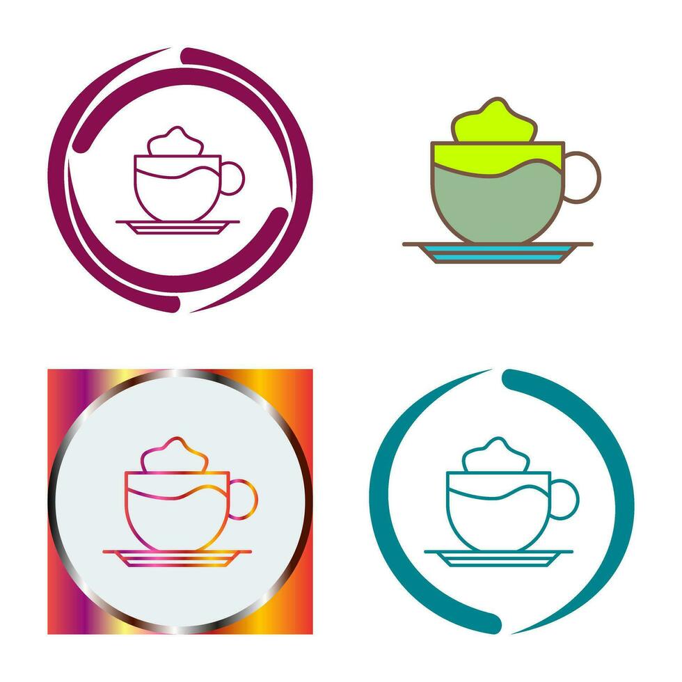 Latte Vector Icon