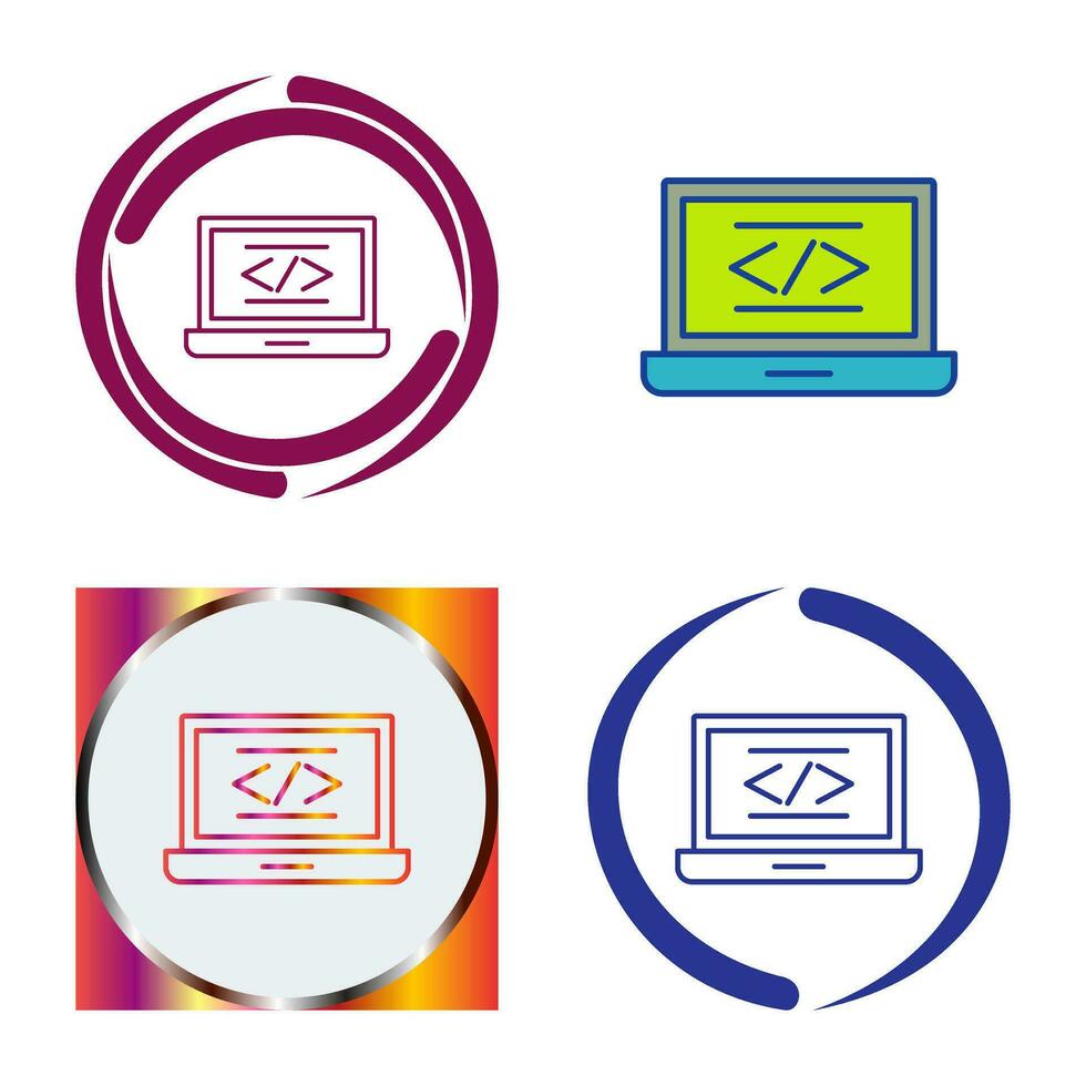 Coding Vector Icon