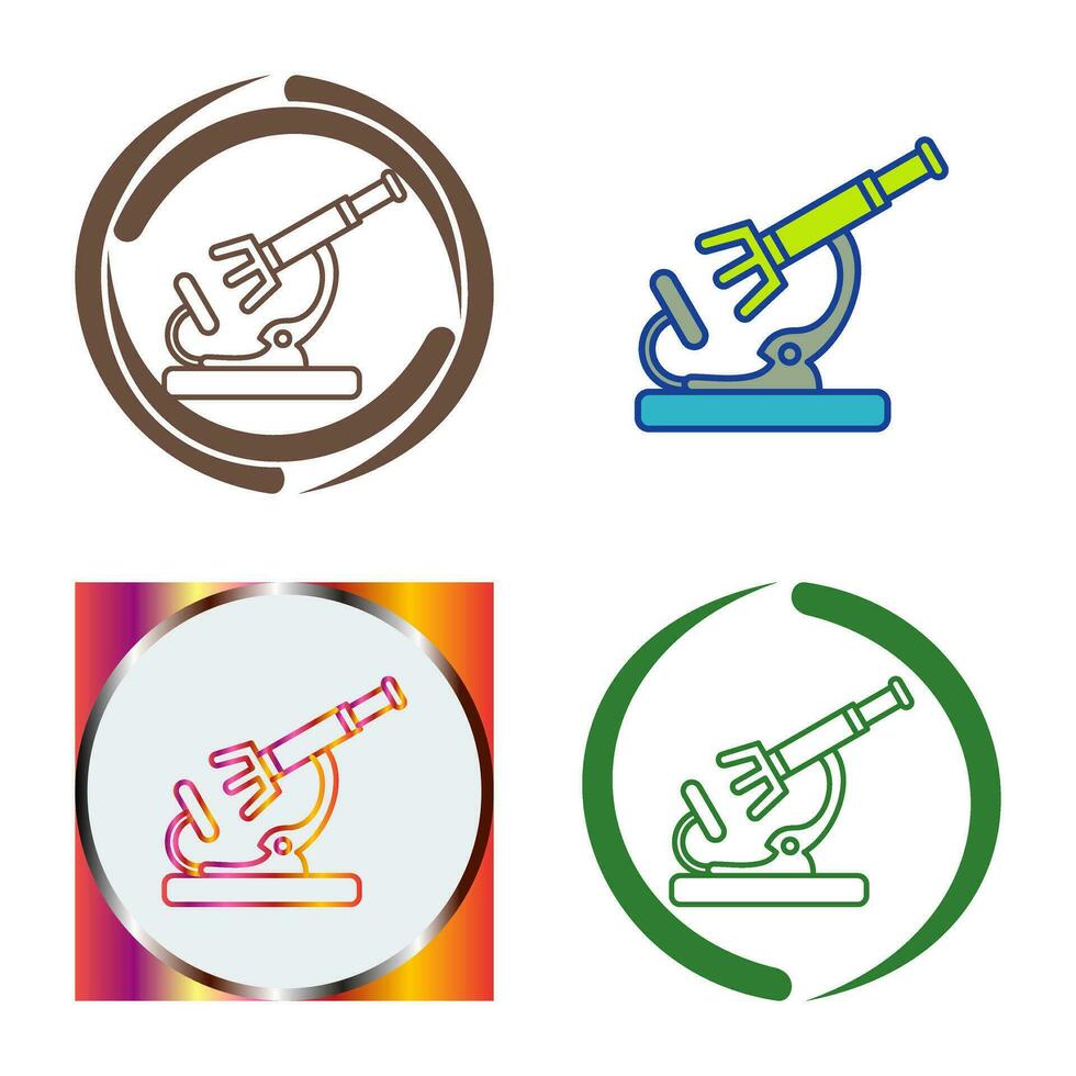 Microscope Vector Icon