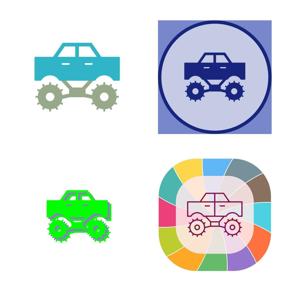 Monster Truck Vector Icon