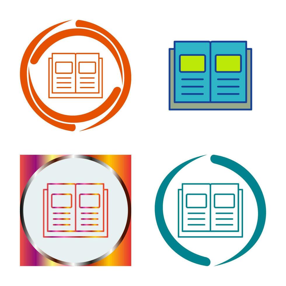 Ebook Vector Icon