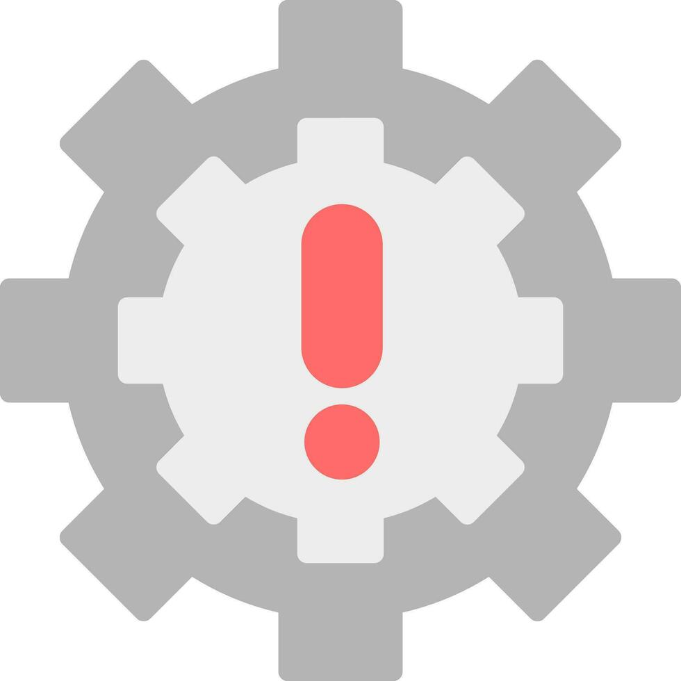 Operational Disruption Vector Icon Design