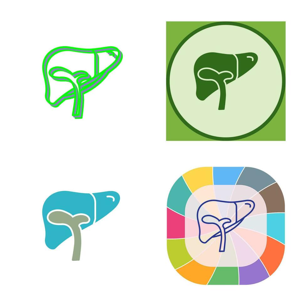 Liver Vector Icon
