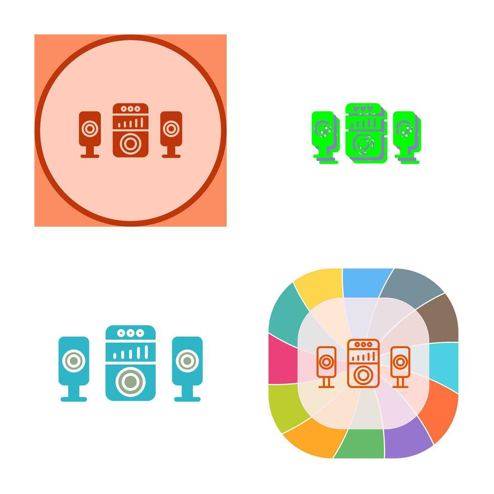 Sound System Vector Icon