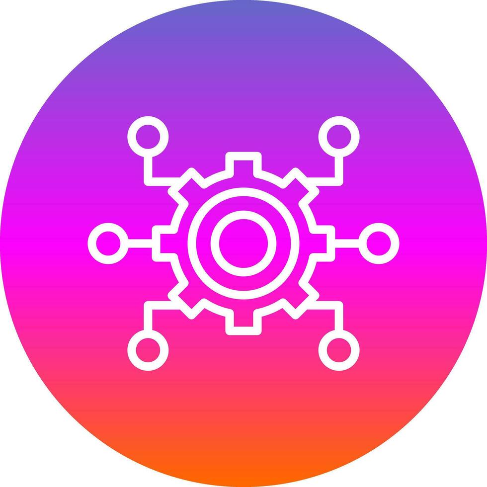 Digital Transformation Vector Icon Design