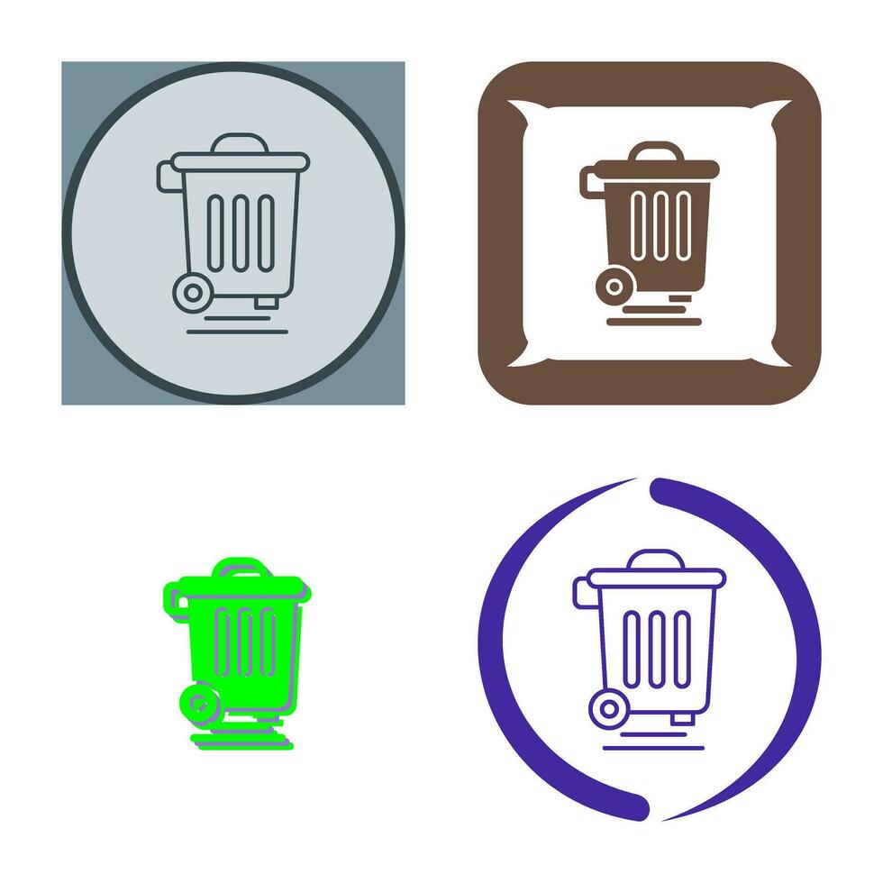 Dustbin Vector Icon