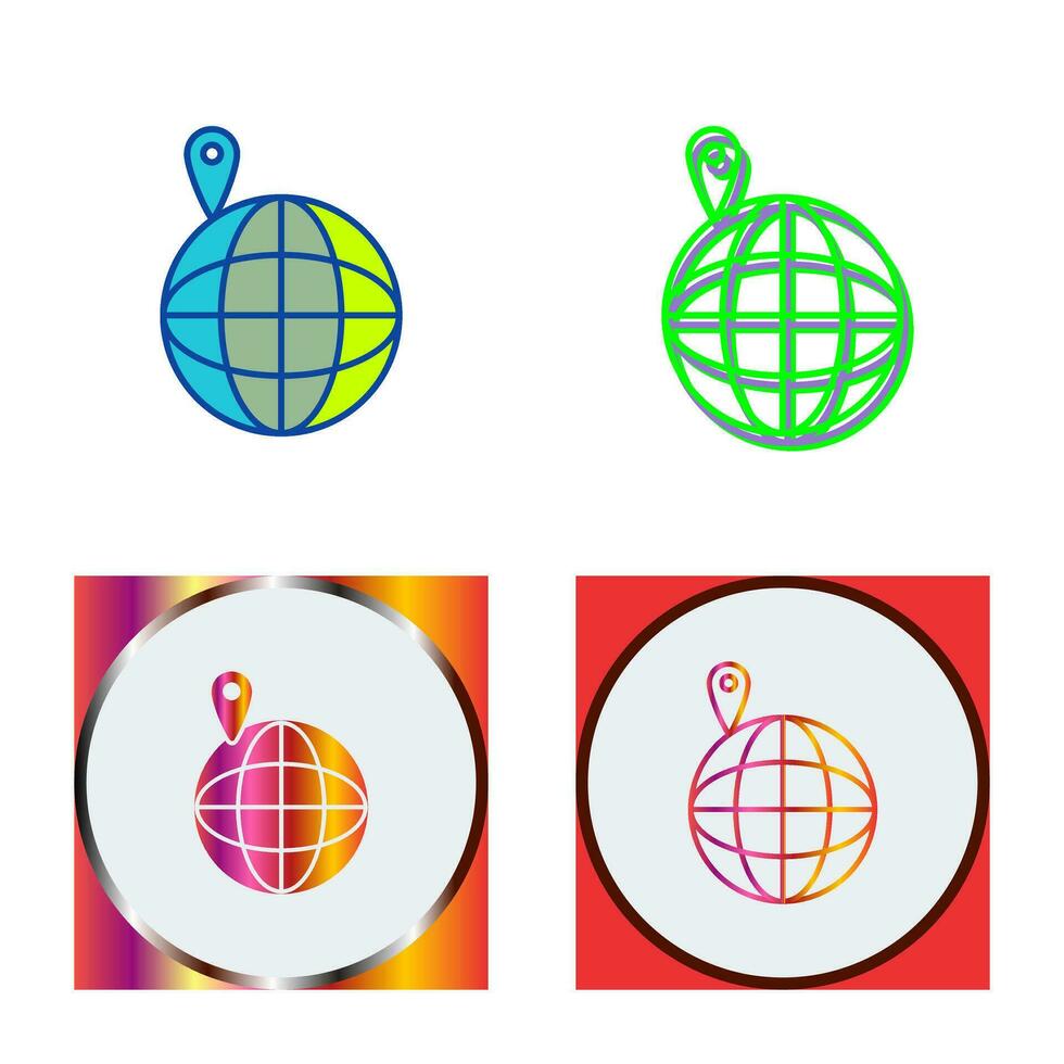 Vacation Spots Vector Icon