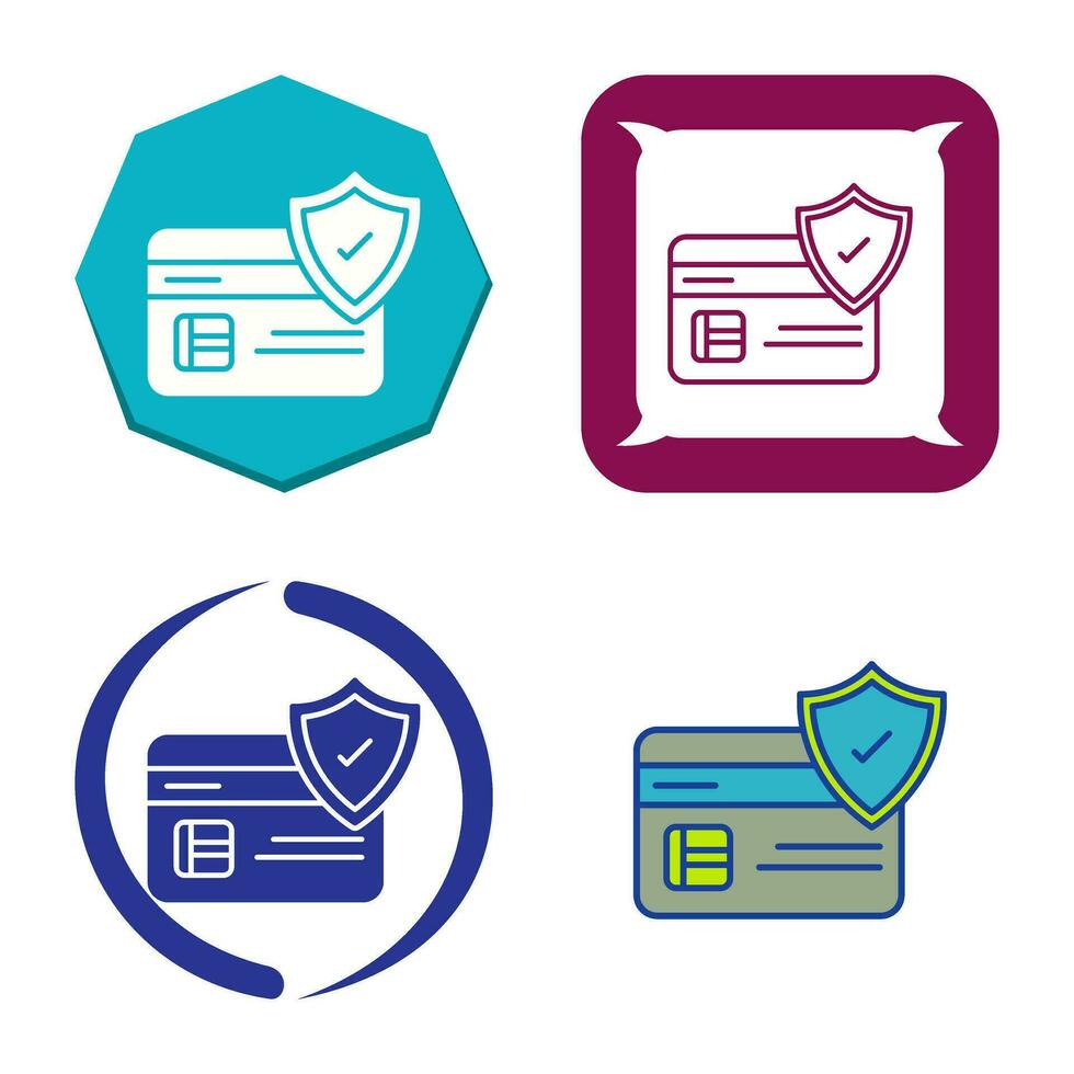 Card Protection Vector Icon